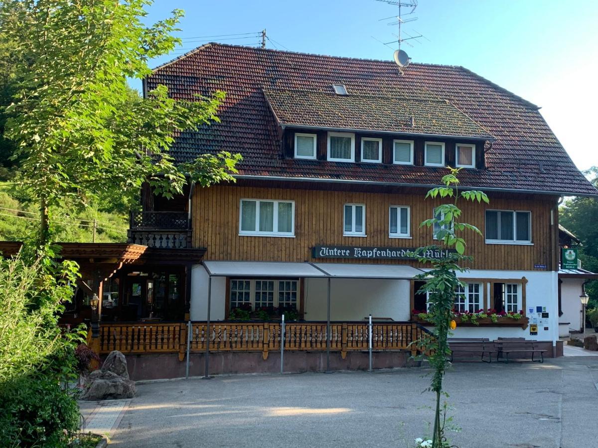Landhotel Untere Kapfenhardter Muehle Unterreichenbach Dış mekan fotoğraf